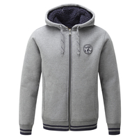 Tog 24 Alex Mens Zipped Hoody Dark Grey Marl