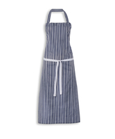 Alexandra college stripe bib apron