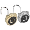 Elinksmart P5 Mini Metal Gold/Silver Smart Electric Fingerprint Lock Home Padlock with Battery for Bag Luggage Cabinet D