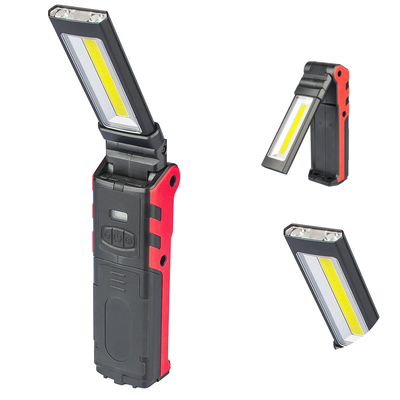 ESEN106 2LED + COB 400LM USB
Rechargeable Foldable Car
maintenance light LED
Flashlight