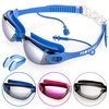 Proworks Anti-Fog,  Mirrored,  UV Protection Swimming-Goggles (Blue)