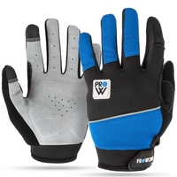 Proworks Cycling Gloves Blue - Medium