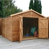10 x 10 Windowless Value Overlap Apex Workshop (10mm Solid OSB Floor) ***extended Delivery Typically 14 Working Days As Treated As Special - Please See Product Page For More Info