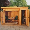 10 x 8 Contempory Gardenroom Large Combi (12mm Tongue and Groove Floor and Roof) - 48HR + SAT Delivery*