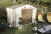10 x 8 Deluxe Duramax Plastic PVC With Steel Frame Apex And Free Window Also A ** Free Foundation Kit ** (3.04m x 2.43m)
