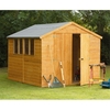 10 x 8 Shiplap Tongue and Groove Apex Workshop - Assembled
