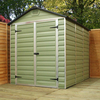 12 x 6 Plastic Apex Shed (3.65m x 1.88m) *FREE 48 HOUR DELIVERY*