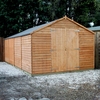 20 x 10 Windowless Value Overlap Apex Workshop (10mm Solid OSB Floor) ***extended Delivery Typically 14 Working Days As Treated As Special - Please See Product Page For More Info