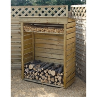 3ft 7 x 1ft 8 Deluxe Small Log Store