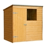 4 x 6 Shiplap Tongue and Groove Pent Shed - Assembled