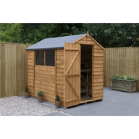 5 x 7 Overlap Apex Garden Shed - Assembled