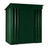 6 x 4 Premier EasyFix Heritage Green Pent Shed (1.83m x 1.23m)