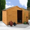 6 x 8 Windowless Tongue And Groove Single Door Reverse Apex Wooden Shed (10mm Solid OSB Floor) ***extended Delivery Typically 14 Working Days As Treated As Special