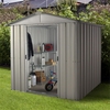 61 x 610 Apex Metal Shed With FREE Anchor Kit (1.86m x 2.07m)