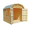 7 x 7 Tongue and Groove Apex Wooden Garden Shed / Workshop / Barn (12mm Tongue and Groove Floor)