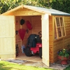7 x 7 Tongue and Groove Apex Wooden Garden Shed / Workshop (12mm Tongue and Groove Floor)