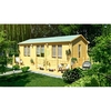 7.0m x 4.0m Log Cabin (5150) - Double Glazing (70mm Wall Thickness)