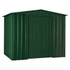 8 x 5 Heritage Green Metal Shed