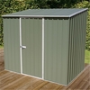 8 x 5 Premier Pale Eucalyptus Metal Garden Shed (2.26m x 1.52m) *FREE 48HR DELIVERY
