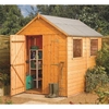 8 x 6 Deluxe Tongue and Groove Shed (12mm Tongue and Groove Floor)