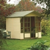 9 x 7 Deluxe Summerhouse (12mm Tongue and Groove Floor and Roof)