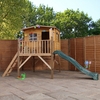 Apex Tower Playhouse 13ft x 7ft With Slide & Overhang