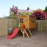 Apex Tower Playhouse With Slide 8ft x 8ft