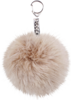 Ruby + Ed Fawn Pom Key Ring