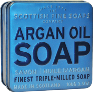Scottish Fine Soaps Argan Oil Soap in a Tin 100g