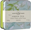 Scottish Fine Soaps Vintage Green Tea Soap Tin 100g