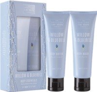 Scottish Fine Soaps Willow & Bluebell Body Essentials 2 x 100ml