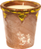 St Eval Candle Orange & Cinnamon Large Festive Pot 100mm D x 105mm H