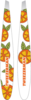 Tweezerman Fresh N Fruity Mini Slant Tweezers Orange