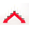 Wooden Red Candle Arch