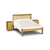 Pine Finish Shaker Style Low Foot End Bed - Double 4ft 6 - Free Next Day Or Day Of Choice Delivery*