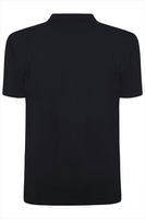 BadRhino Black Plain Polo Shirt