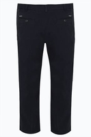 D555 Black 4 Pocket Straight Leg Trousers - TALL