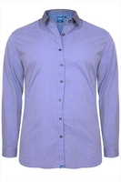 D555 Light Blue Long Sleeved Shirt