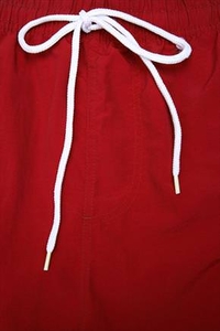 D555 Red Full Length Swim Short