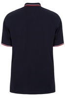 LAMBRETTA Navy Short Sleeve Polo Shirt