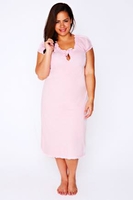 Pale Pink Gypsy Style Night Dress