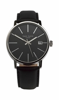 Black Face Baton Indices Watch