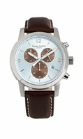 Blue Face Chronograph Watch