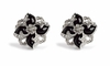 Deco Flower Onyx Cufflinks