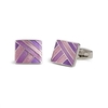 Enamel Gradient Purple Cufflinks