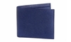 Jeans Wallet Blue Saffiano Leather