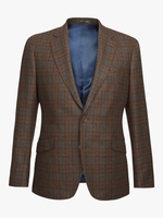 Khaki Mix Check Jacket - 40