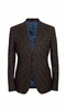 Leaf Pattern Twill Bronze Jacket