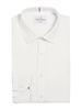 Plain Linen Shirt White - 15.5
