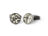 Quadrant Dalmatian Jasper Cufflink